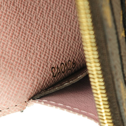 Louis Vuitton Monogram Emilie Wallet Rose Ballerine 7 of 9