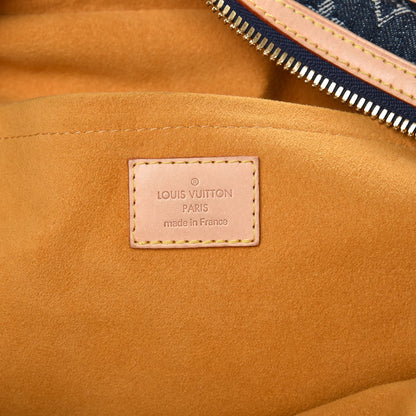 Louis Vuitton Denim Raye Cabas GM 6 of 15