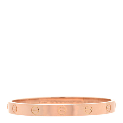 Cartier 18K Pink Gold LOVE Bracelet 16 1 of 7