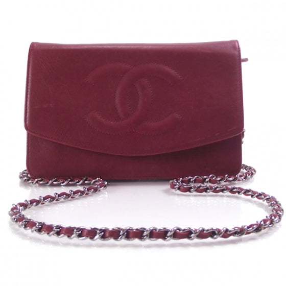 Wallet On Chain Cross Body Flap Bag
