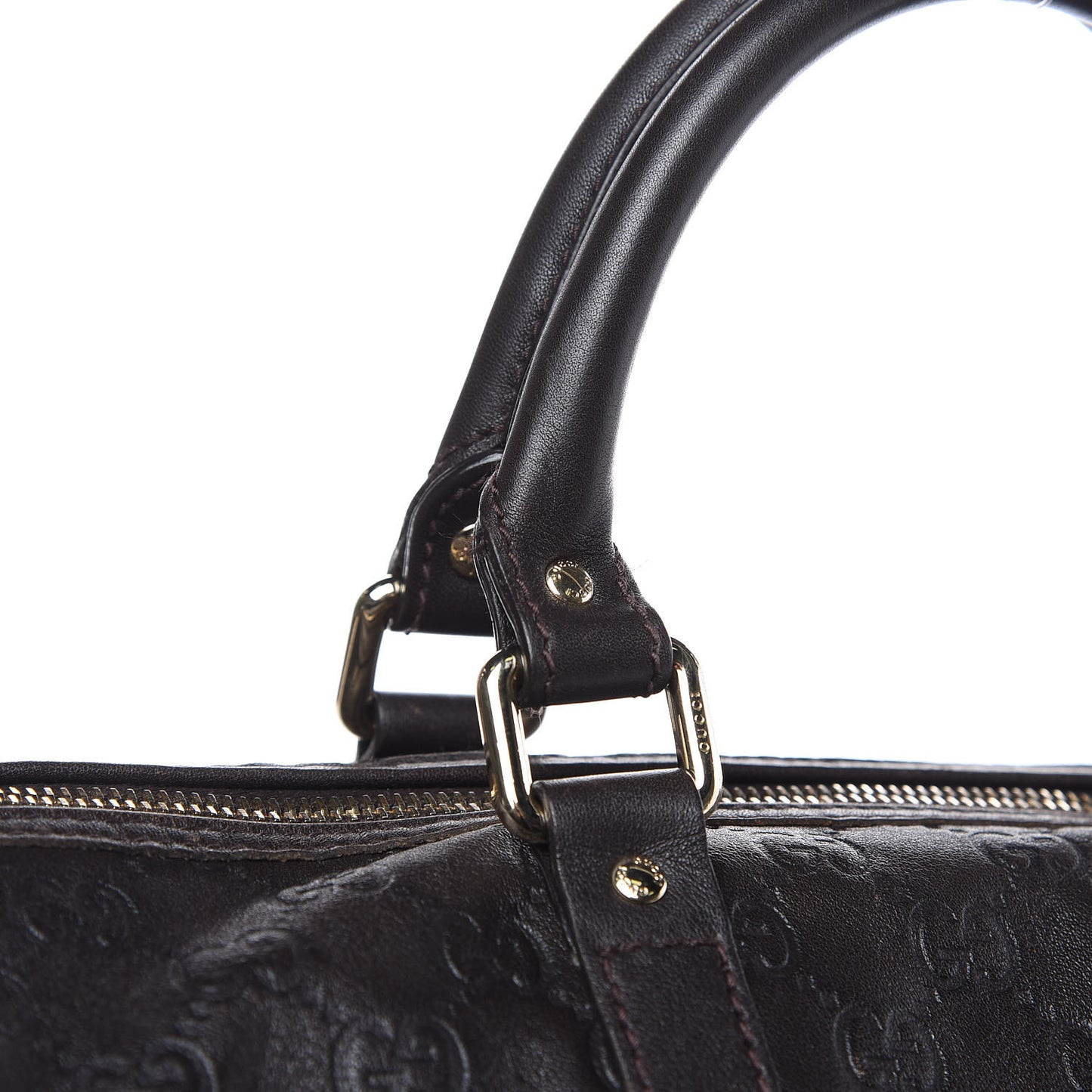 Guccissima Medium Joy Boston Dark Brown