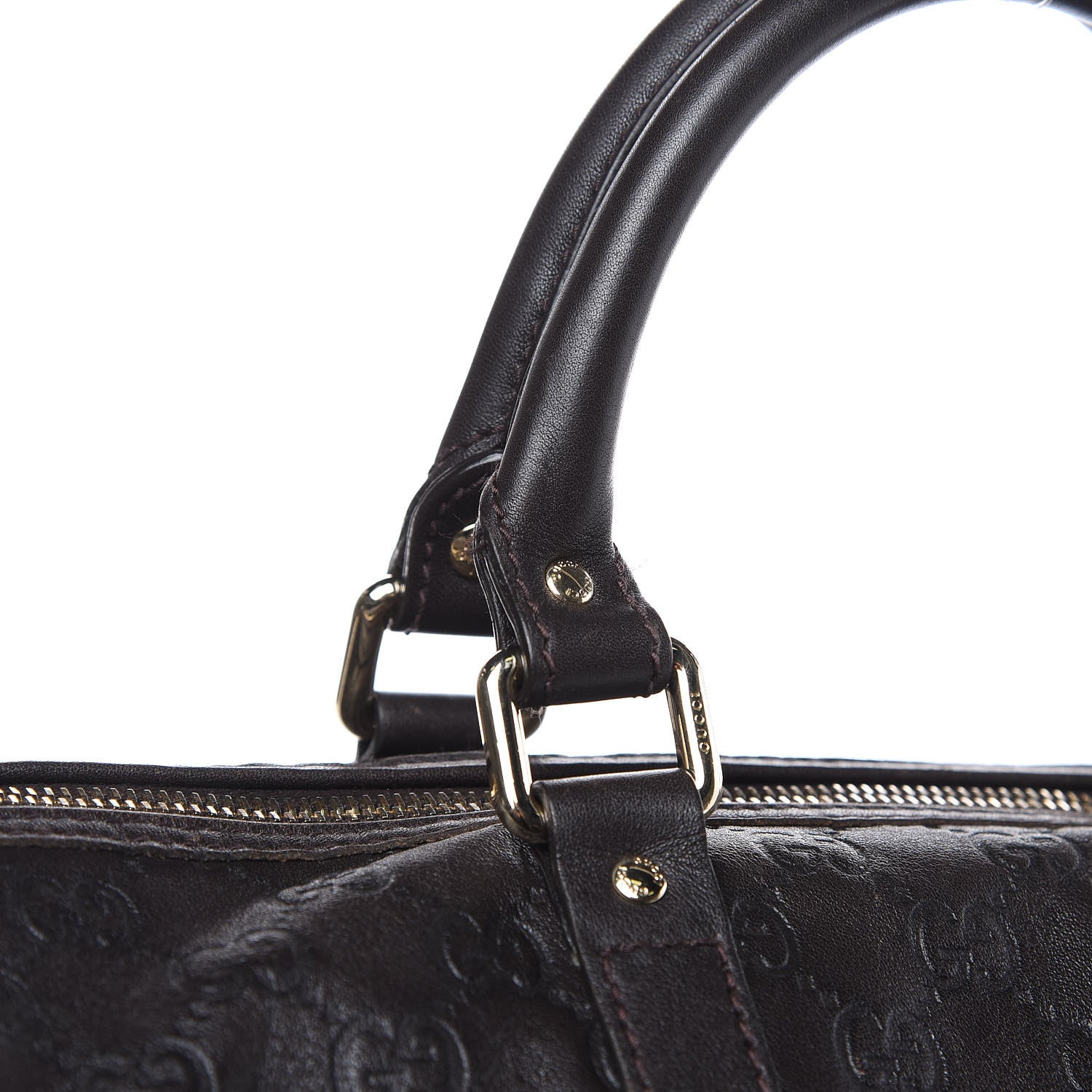 Gucci Guccissima Medium Joy Boston Dark Brown 15 of 19