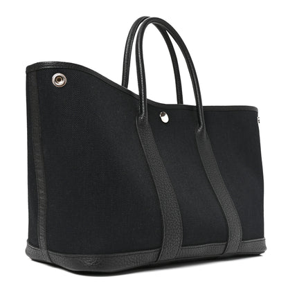 Hermes Toile Negonda Garden Party 30 TPM Black 3 of 10