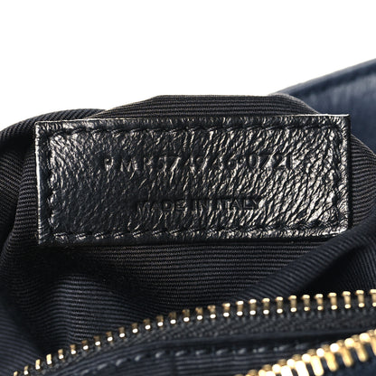 Saint Laurent Suede Calfskin Y Quilted Monogram Medium Loulou Chain Satchel Blue 7 of 10