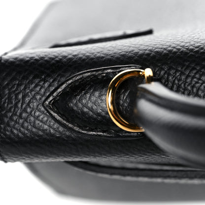 Hermes Epsom Mini Kelly Sellier 20 Black 8 of 32