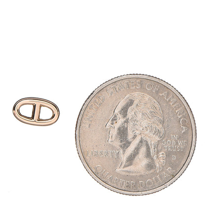 Hermes 18K Rose Gold TPM Farandole Stud Earrings 3 of 6