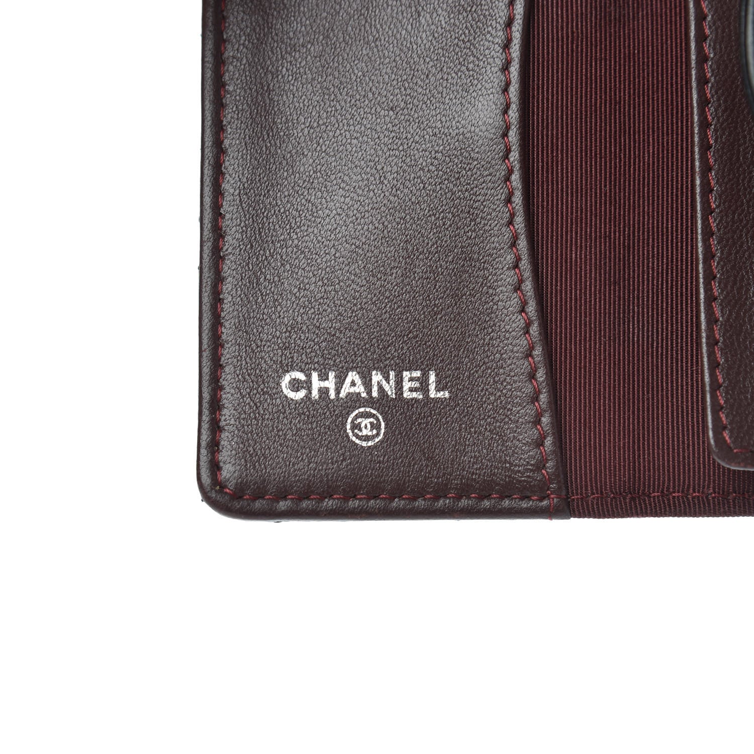 Chanel Lambskin Quilted 6 Key Holder Black 6 of 9