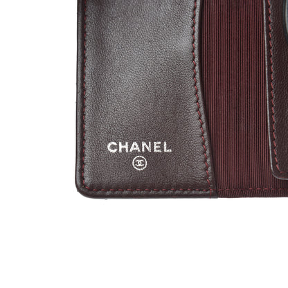 Chanel Lambskin Quilted 6 Key Holder Black 6 of 9