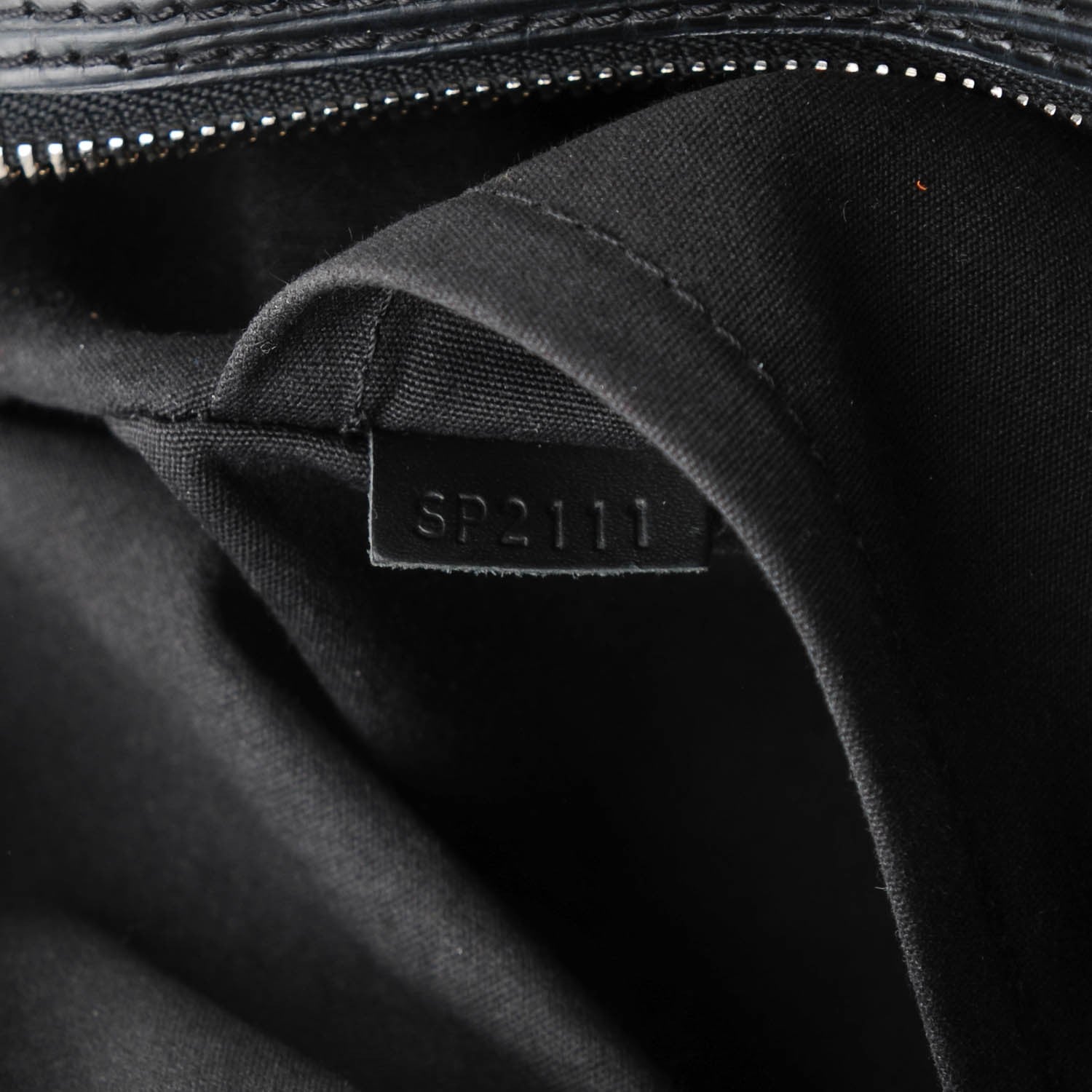 Louis Vuitton Epi Speedy 30 Black 7 of 8