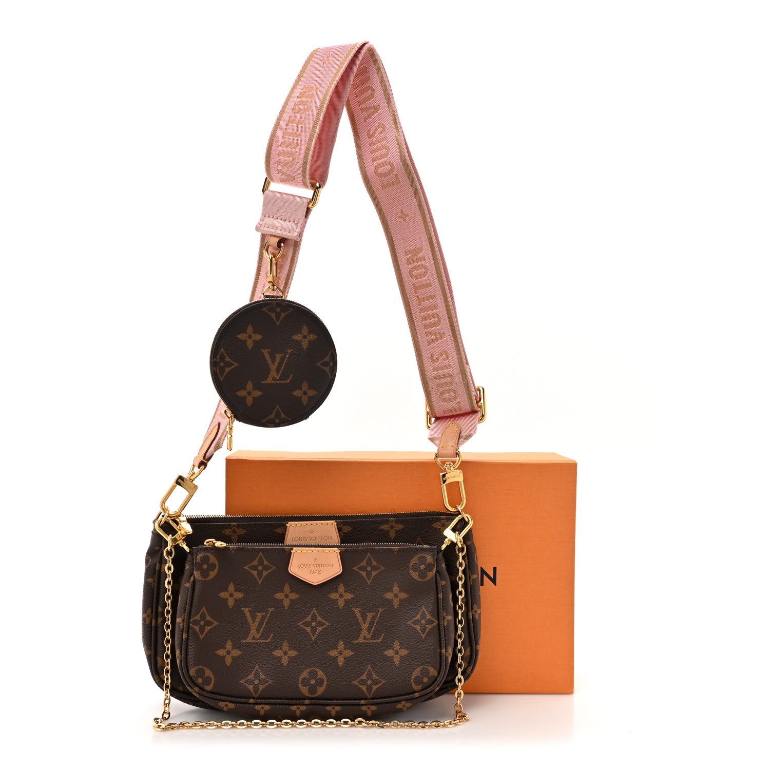 Louis Vuitton Monogram Multi Pochette Accessories Rose Clair 12 of 12