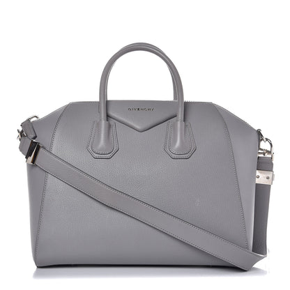 Givenchy Sugar Goatskin Medium Antigona Pearl Grey 1 of 7