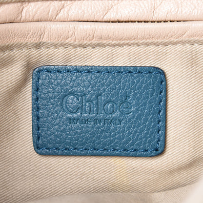Chloe Calfskin Medium Paraty Peacock Blue 10 of 17