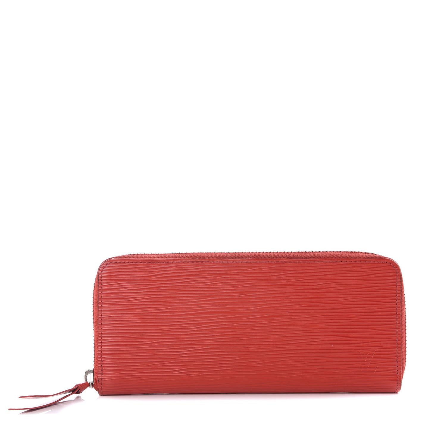 Epi Clemence Wallet Coquelicot