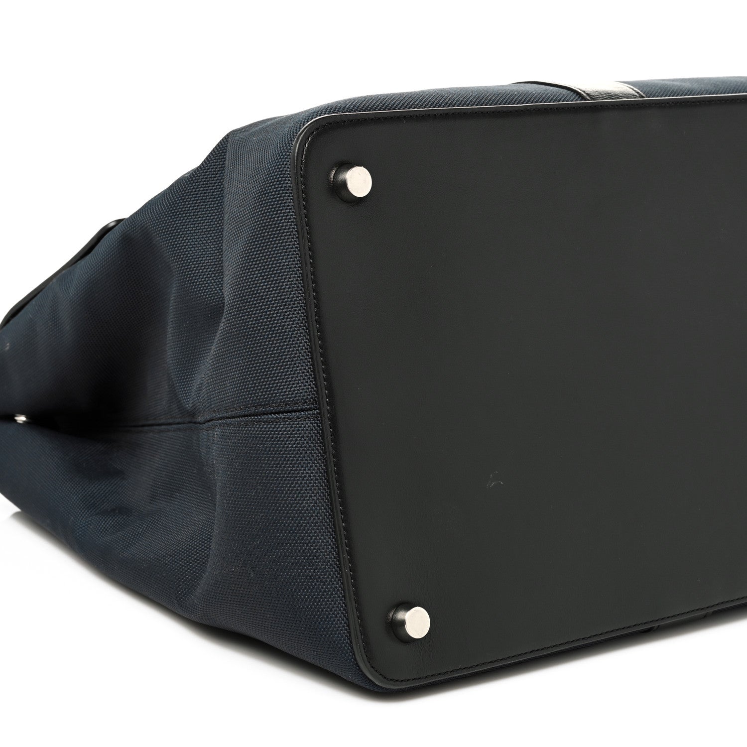 Mulberry Nylon Calfskin Bayswater Holdall Midnight Black 7 of 10