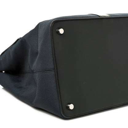 Mulberry Nylon Calfskin Bayswater Holdall Midnight Black 7 of 10