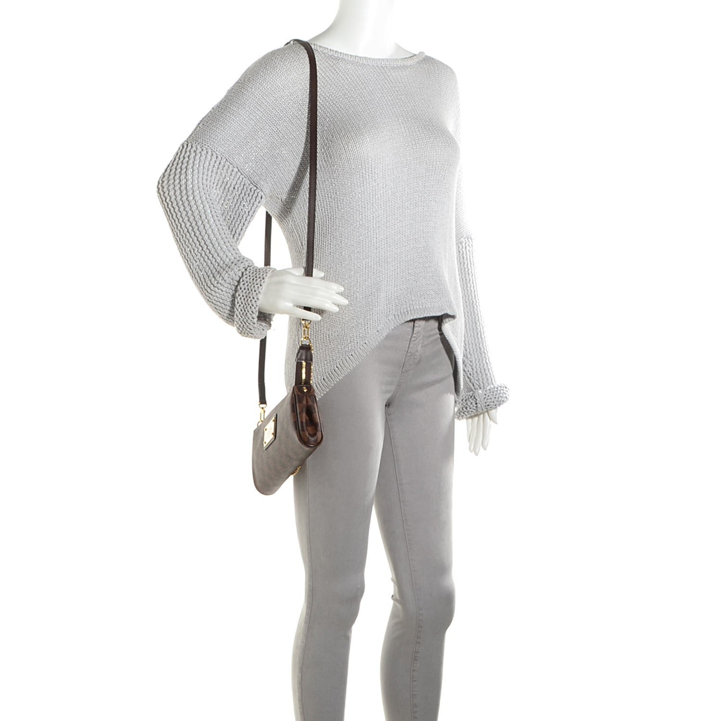 Damier Ebene Eva Clutch