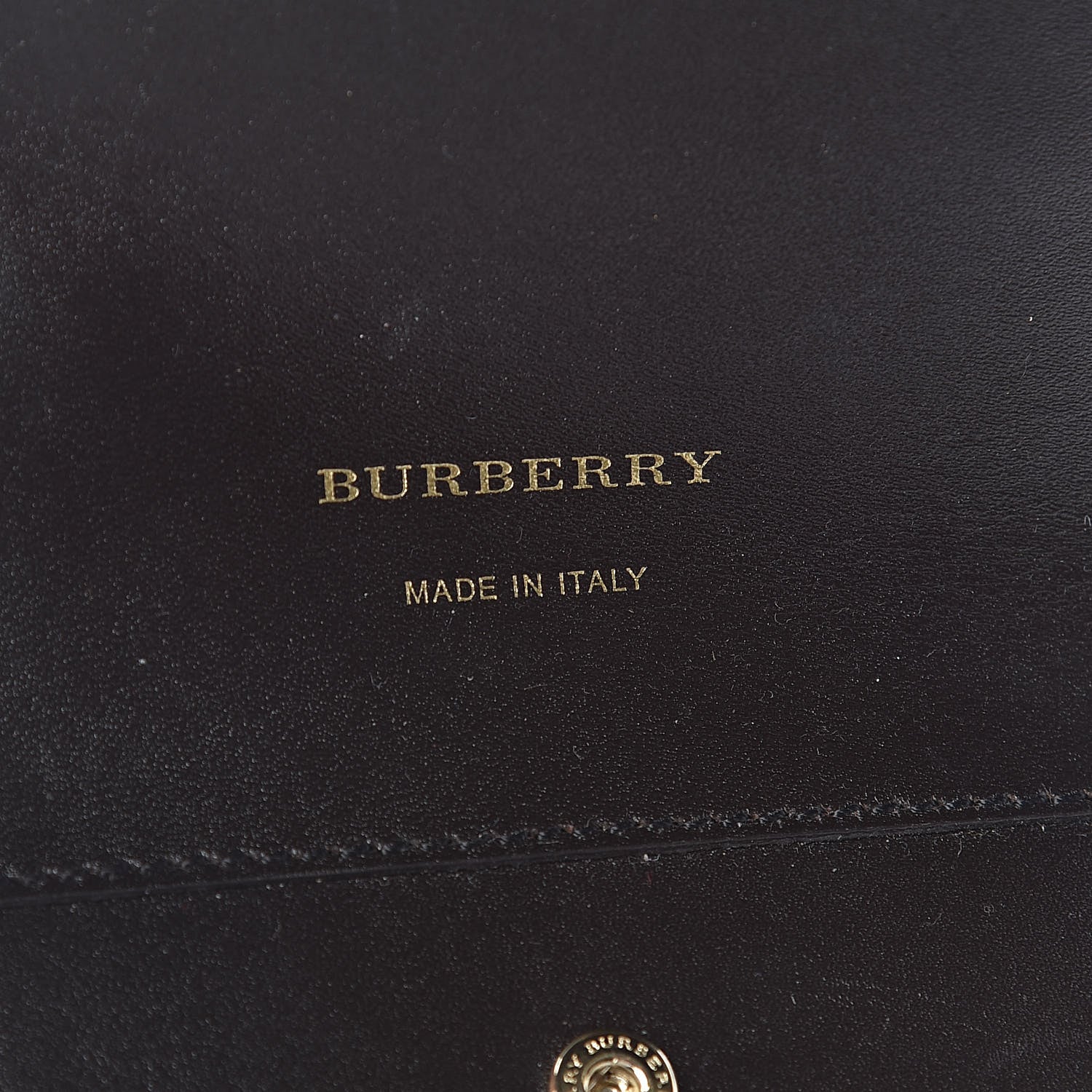Burberry Haymarket Check Medium Leighton Wallet Chocolate 6 of 14