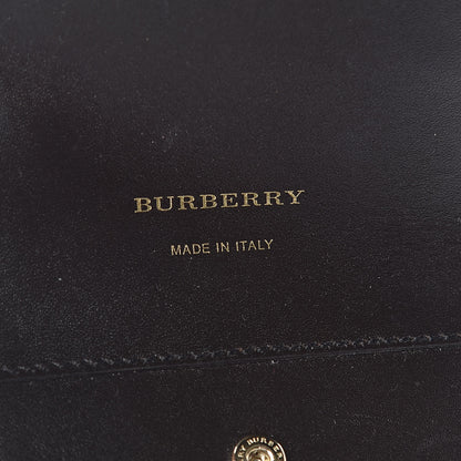 Burberry Haymarket Check Medium Leighton Wallet Chocolate 6 of 14
