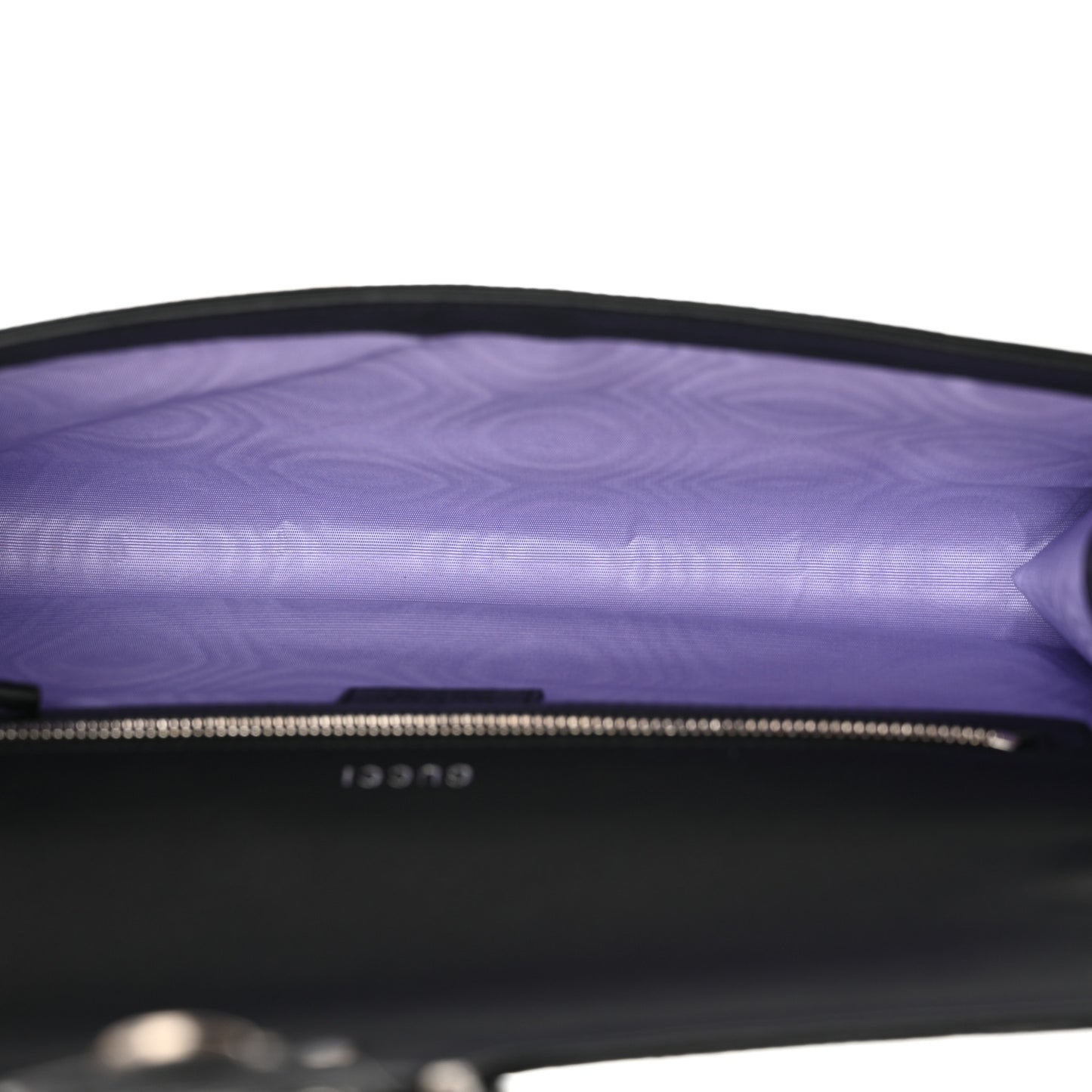 Grosgrain Satin Small Dionysus Shoulder Bag Black