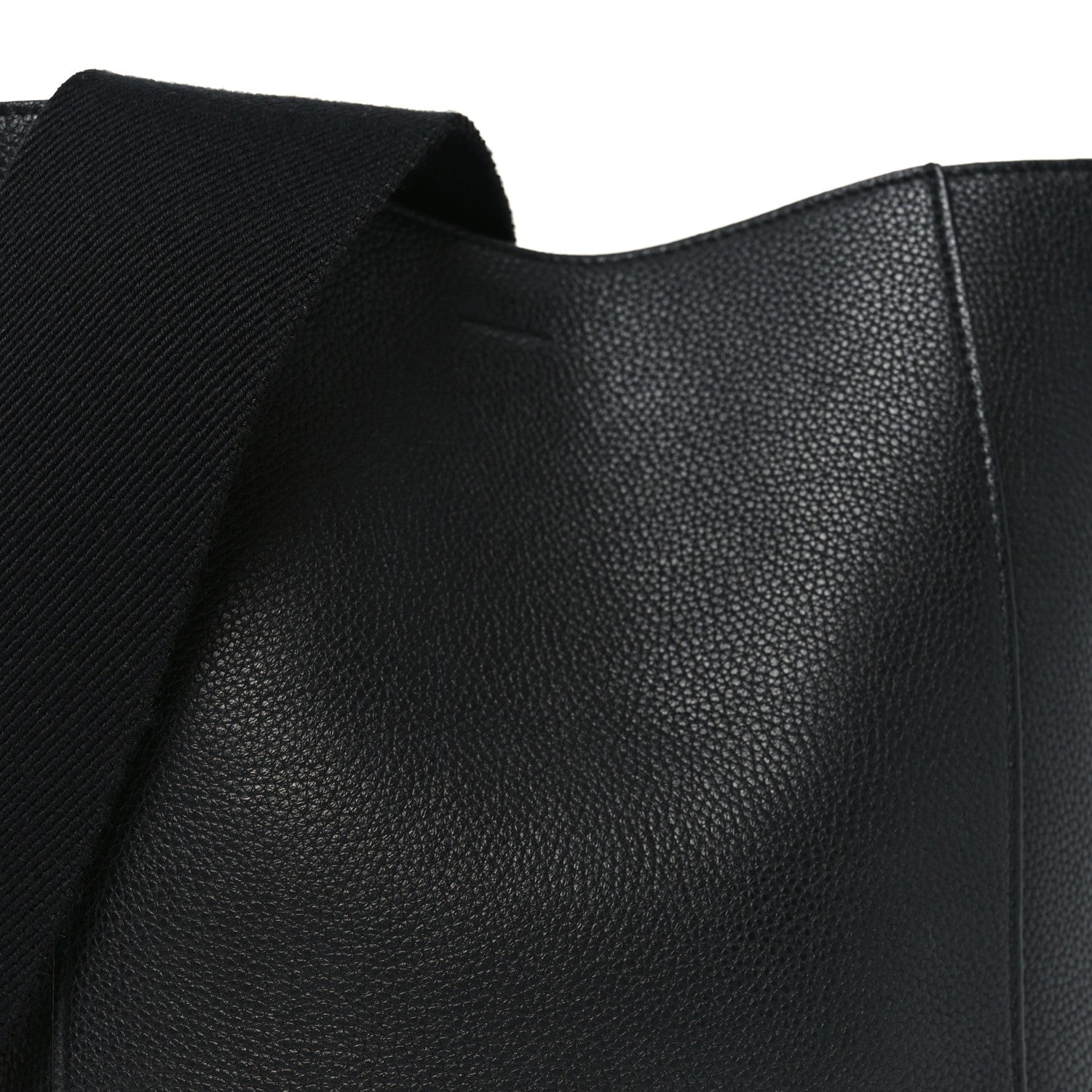 Celine Soft Grained Calfskin Small Sangle Bucket Bag Black 12 of 17