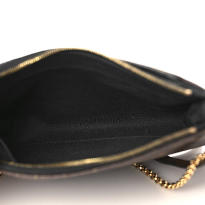 Louis Vuitton Monogram Pallas Clutch Black 5 of 9