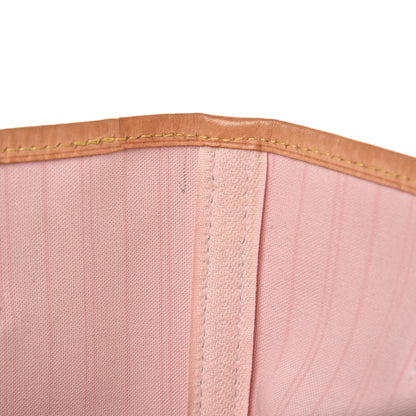 Louis Vuitton Damier Azur Neo Neverfull MM Rose Ballerine 16 of 16