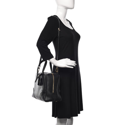 Louis Vuitton Taurillon Dora Ultra Soft MM Black 2 of 11