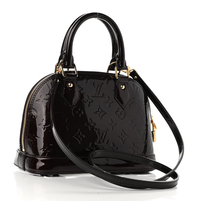 Louis Vuitton Vernis Alma BB Amarante 3 of 9