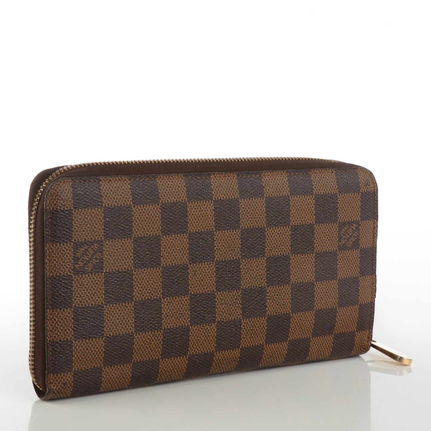 Damier Ebene Zippy Organizer Wallet