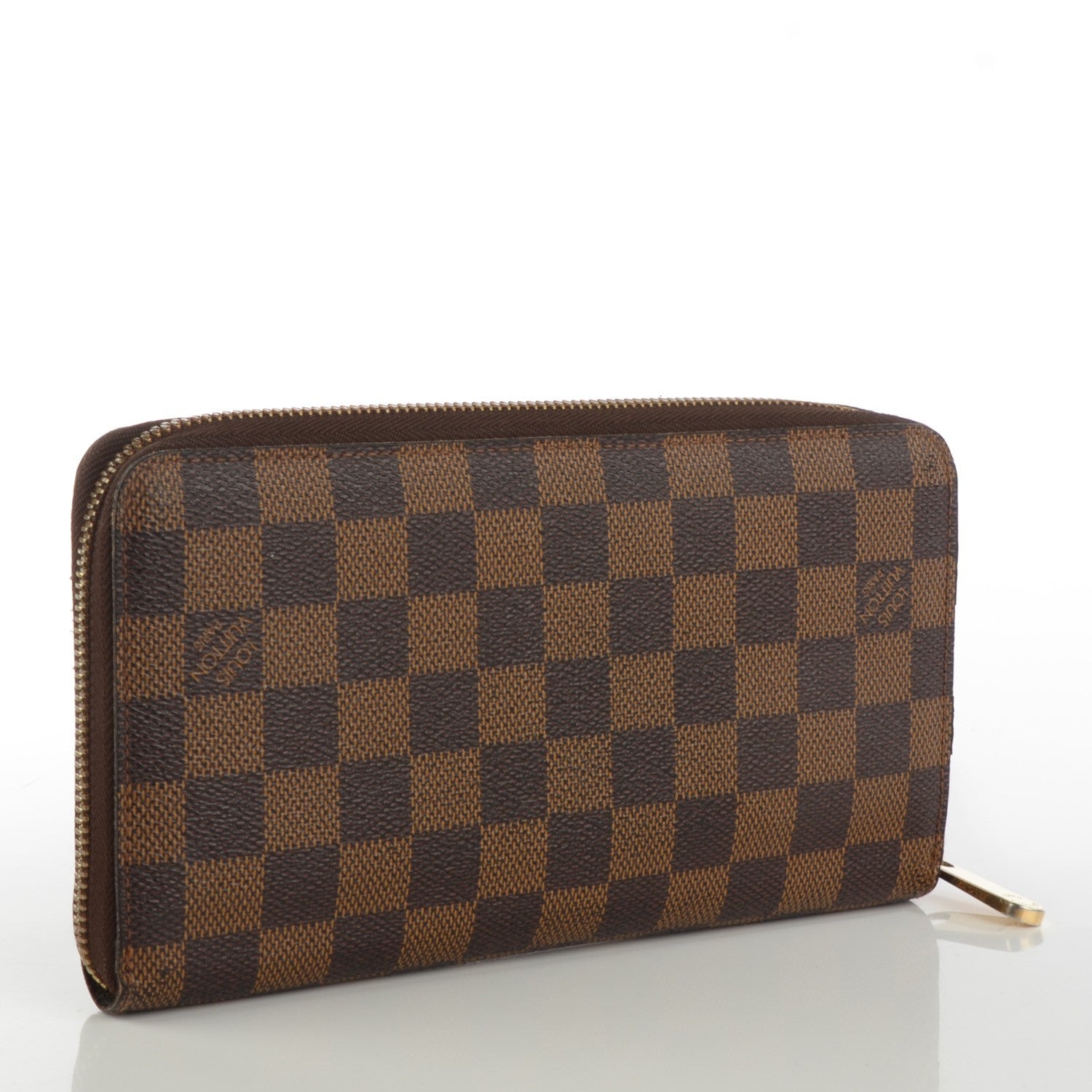 Louis Vuitton Damier Ebene Zippy Organizer Wallet 3 of 7