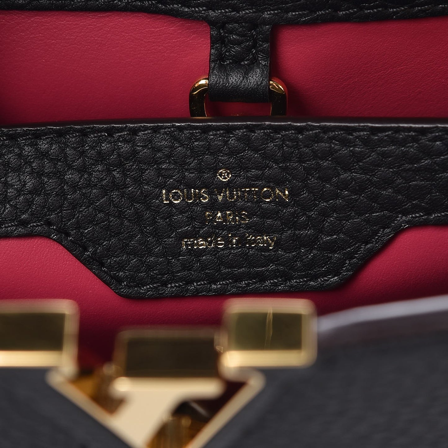 Taurillon Capucines BB Black