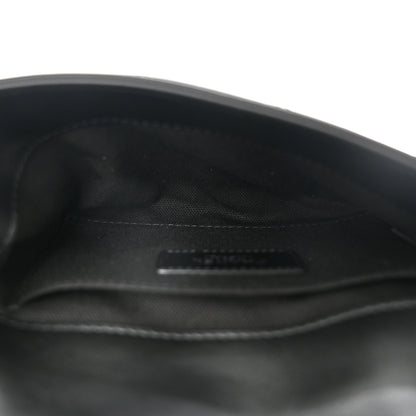 Chanel Calfskin Quilted CC Uniform Flap Belt Bag Black 5 of 12