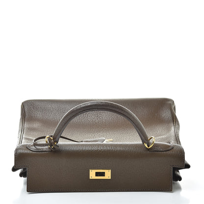 Hermes Chevre De Coromandel Kelly Retourne 32 Vert Bronze 15 of 50