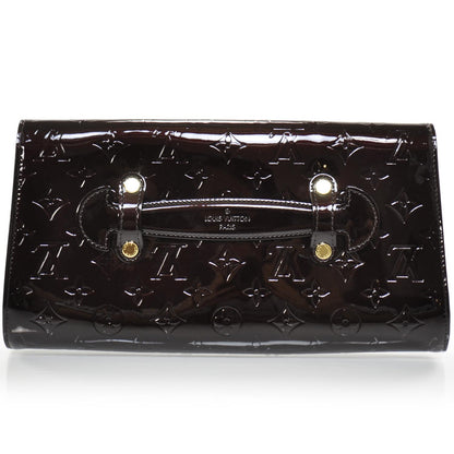 Louis Vuitton Vernis Robertson Clutch Amarante 4 of 11