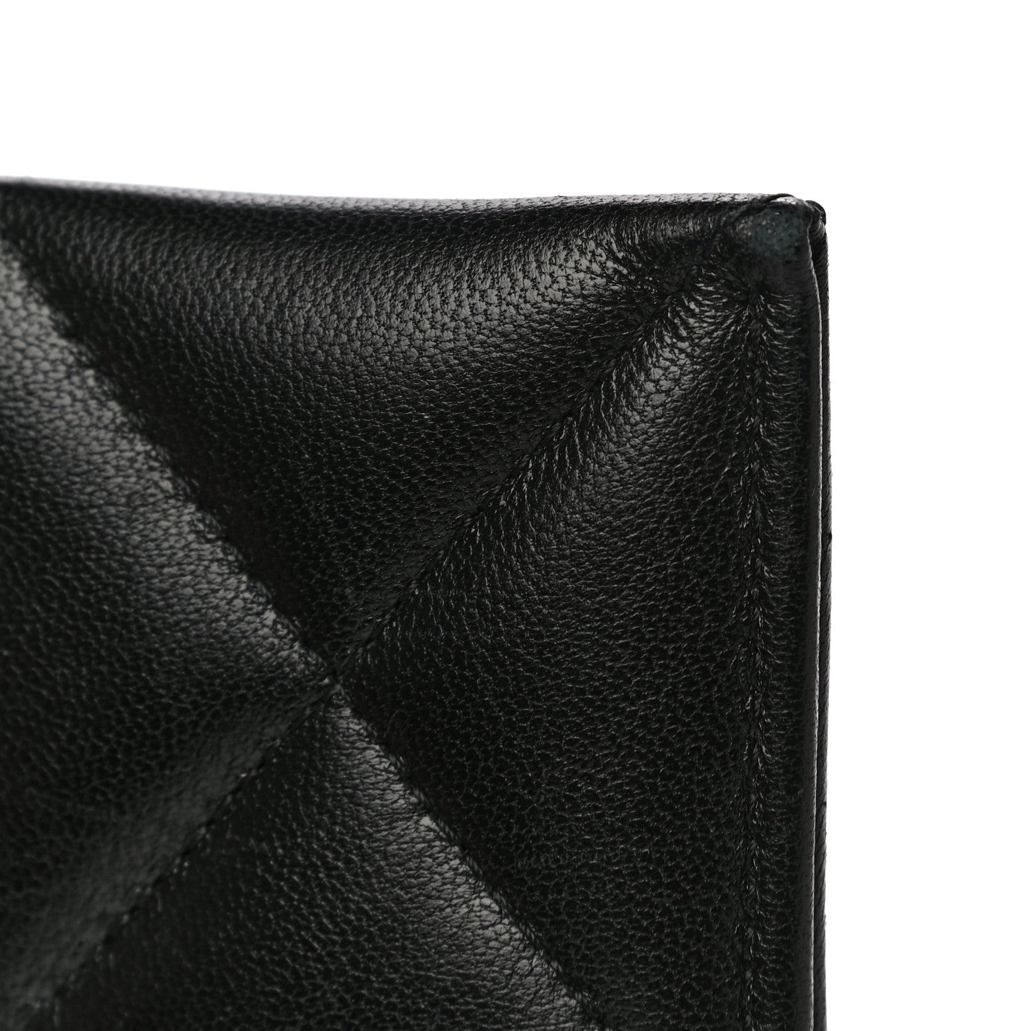 Chanel Lambskin Quilted Chanel 19 Card Holder Black 16 of 17