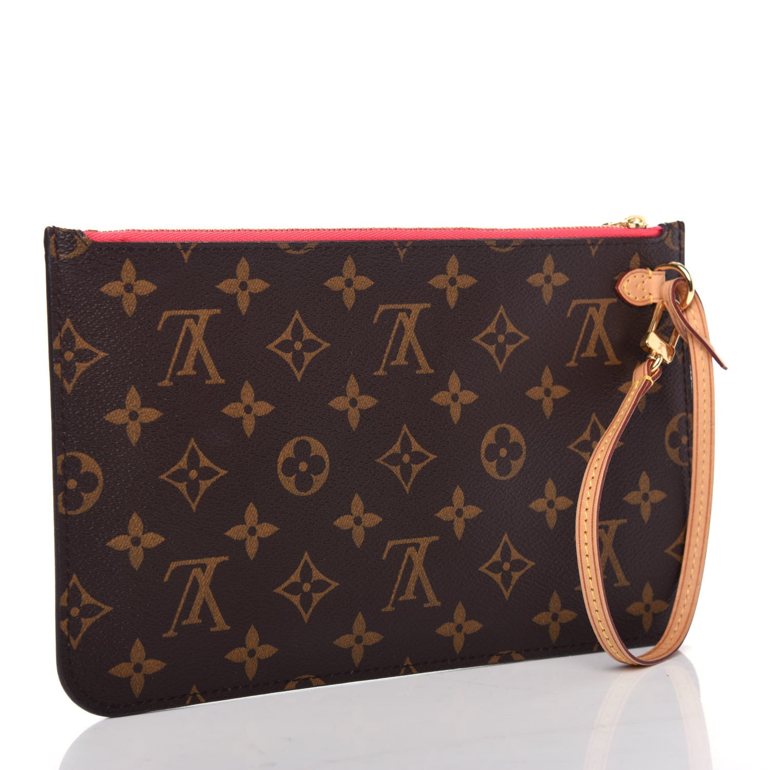 Louis Vuitton Monogram Neverfull MM GM Pochette Grenade 3 of 8