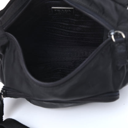 Prada Nylon Vela Messenger Black 5 of 13