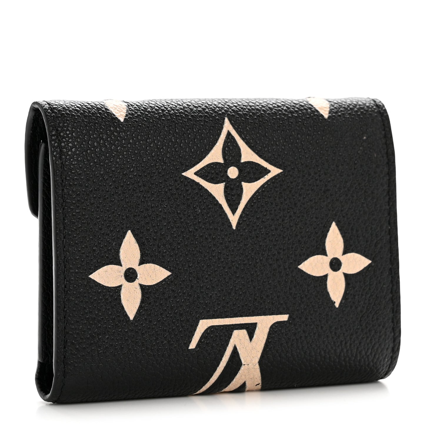 Empreinte Monogram Giant Victorine Wallet Black Beige