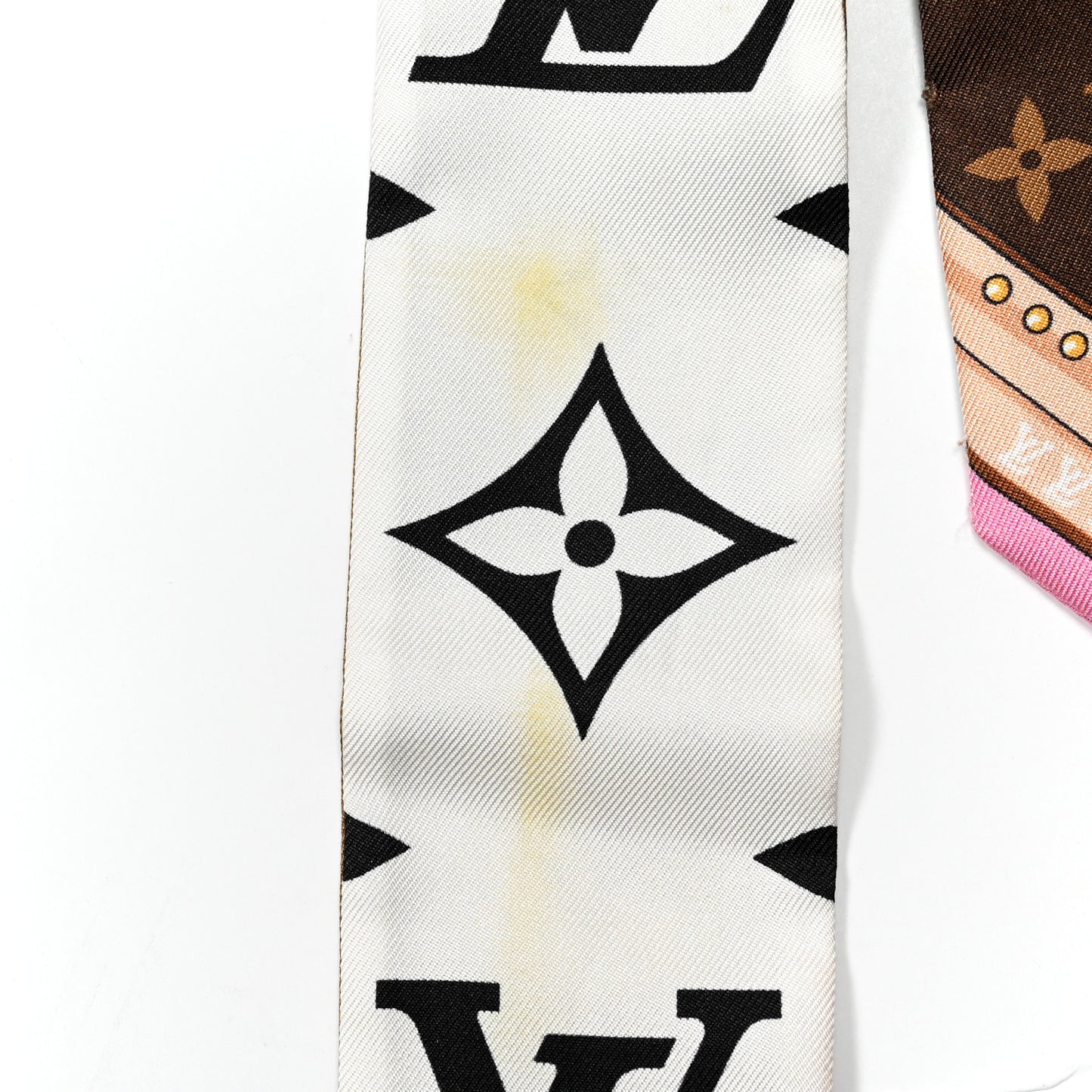 Silk Ultimate Monogram BB Bandeau Black