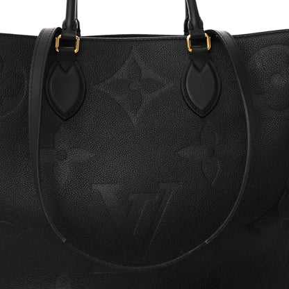 Louis Vuitton Empreinte Monogram Giant Onthego GM Black 7 of 15