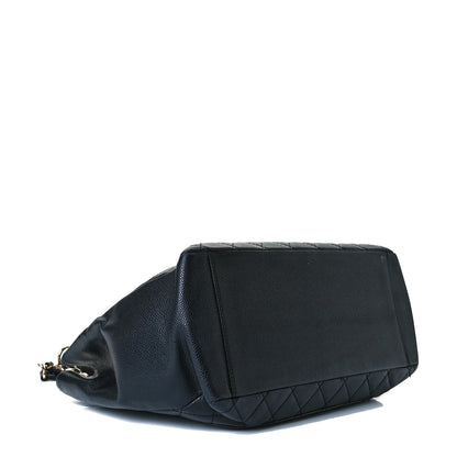 Chanel Caviar Quilted Grand Shopping Tote GST Black 4 of 8