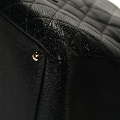 Chanel Caviar Quilted Grand Timeless Tote GTT Black 11 of 12
