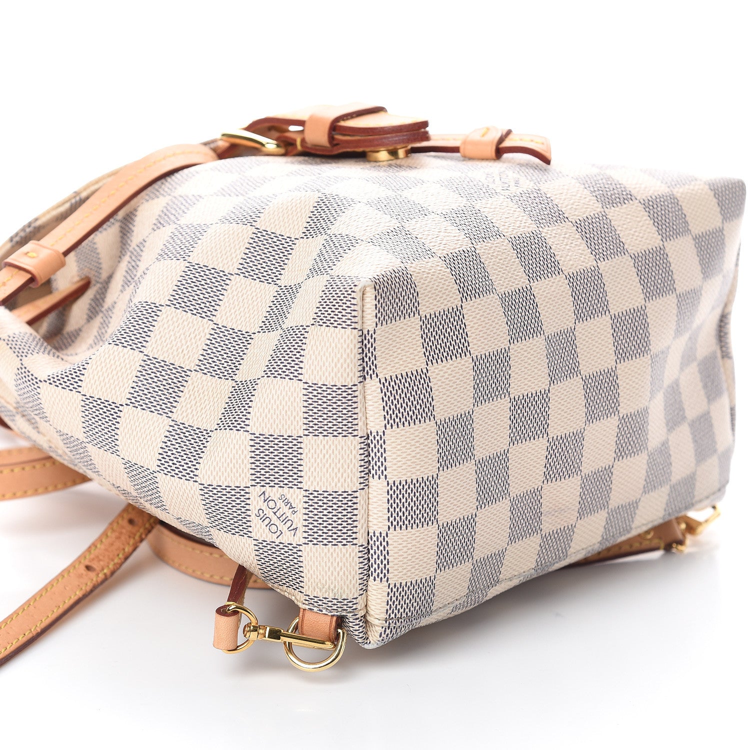 Louis Vuitton Damier Azur Sperone BB Backpack 7 of 8