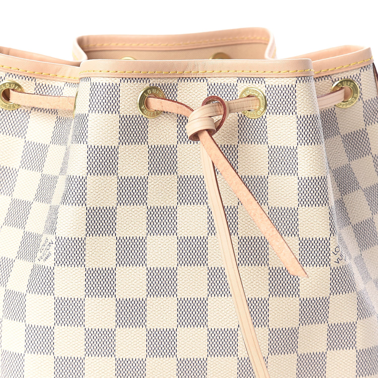 Louis Vuitton Damier Azur Noe BB 8 of 10