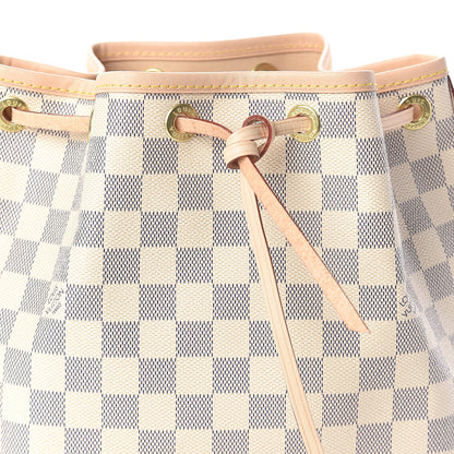Louis Vuitton Damier Azur Noe BB 8 of 10