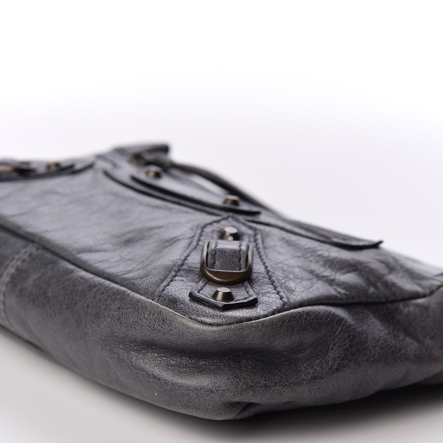 Chevre Porte Toilette Makeup Clutch Anthracite
