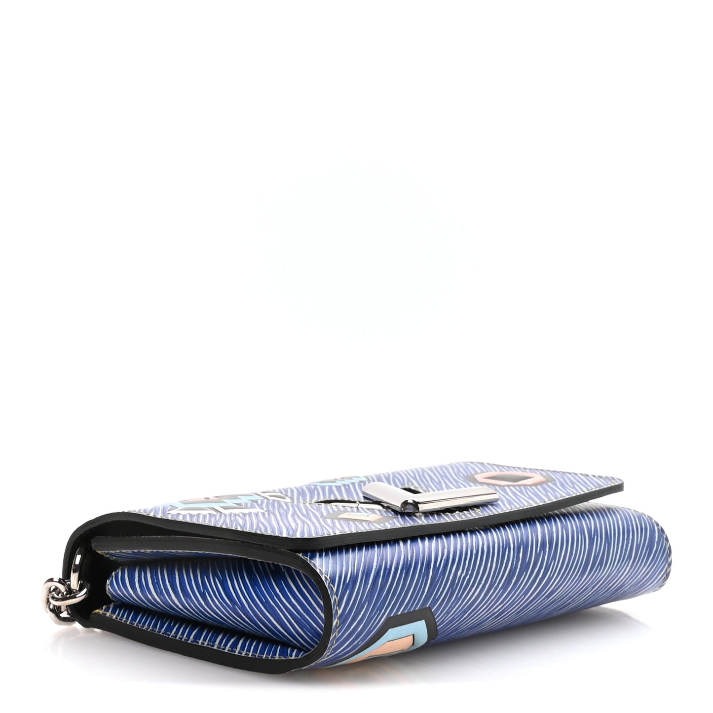Epi Azteque Twist Shoulder Bag MM Denim Light