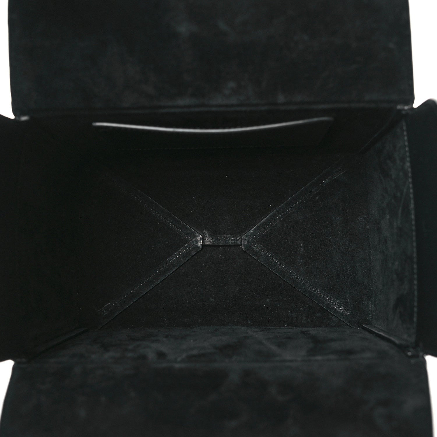 Saint Laurent Calfskin Monogram Take Away Box Black 5 of 9