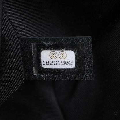 Chanel Lambskin Quilted Medium Boy Flap Black 9 of 9