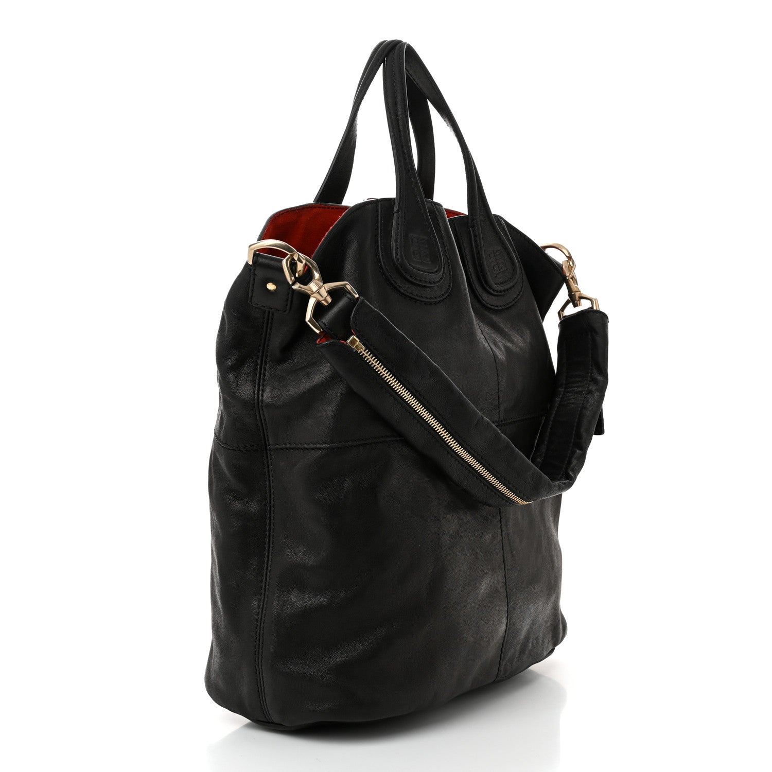 Givenchy Lambskin Nightingale North South Tote Black 3 of 11